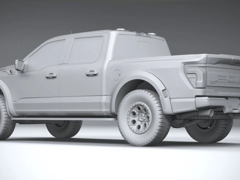 F-150 Raptor 2024 3D Model