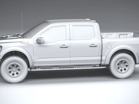 F-150 Raptor 2024 3D Model