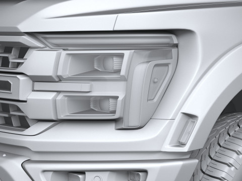 F-150 Raptor 2024 Modèle 3D