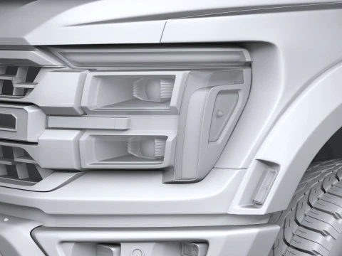 F-150 Raptor 2024 3D Model