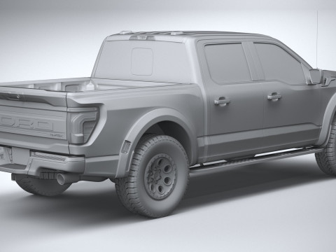 F-150 Raptor 2024 Modèle 3D