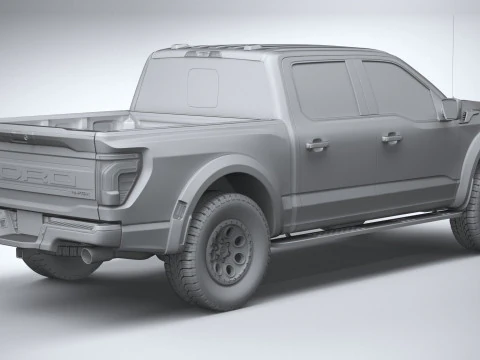 F-150 Raptor 2024 3D Model