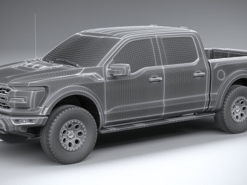 F-150 Raptor 2024 Modèle 3D