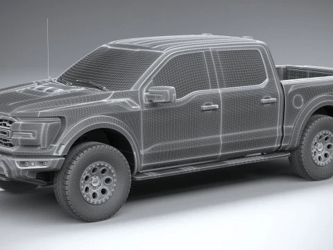 F-150 Raptor 2024 3D Model