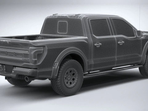 F-150 Raptor 2024 3D Model