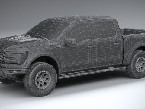 F-150 Raptor 2024 Modèle 3D