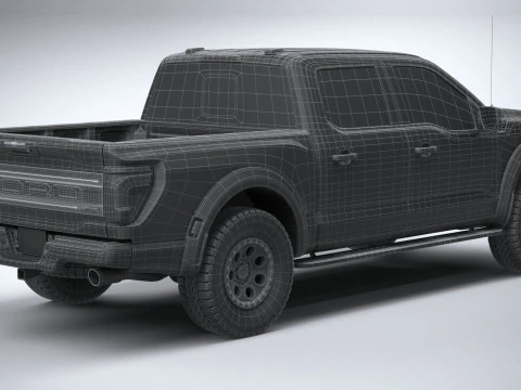 F-150 Raptor 2024 3D Model