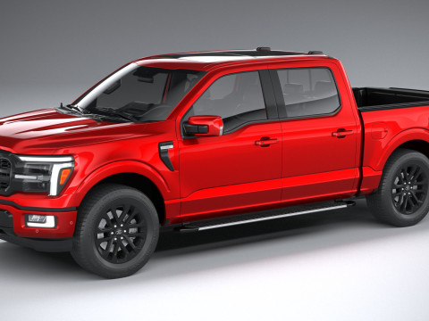 F-150 Regular 2024 3D Model