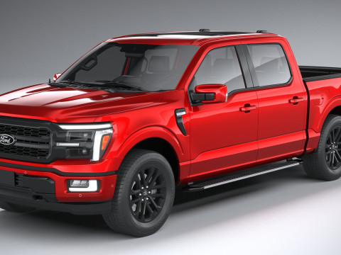 F-150 Regular 2024 3D Model