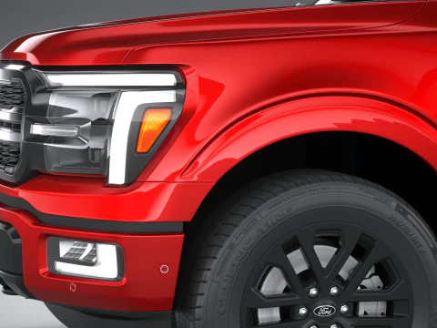 F-150 Regular 2024 3D Model