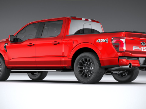 F-150 Regular 2024 3D Model