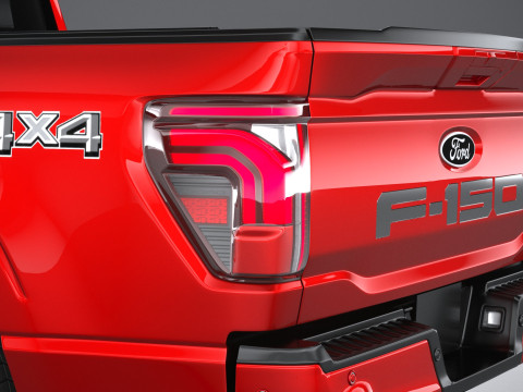 F-150 Regular 2024 3D Model