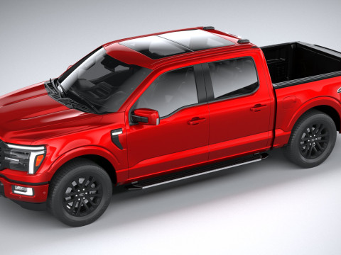 F-150 Regular 2024 3D Model