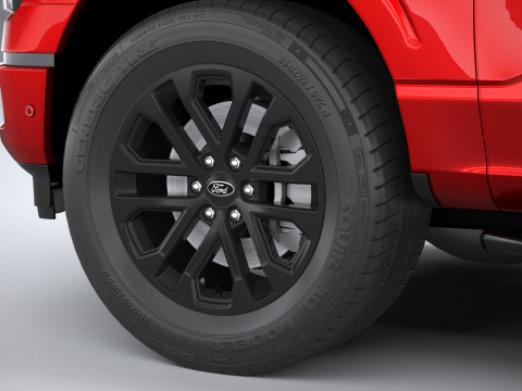 F-150 Regular 2024 3D Model