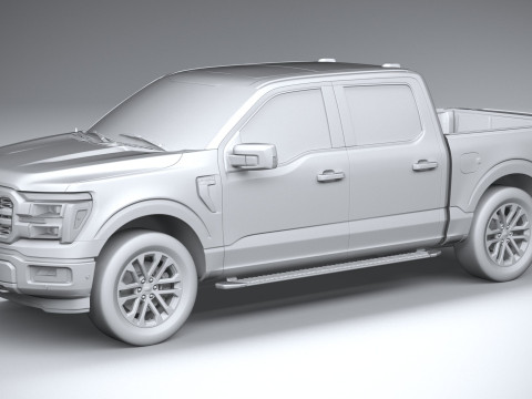 F-150 Regular 2024 3D Model