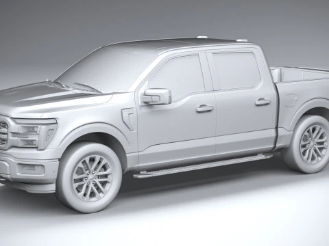 F-150 Regular 2024 3D Model