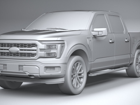 F-150 Regular 2024 3D Model