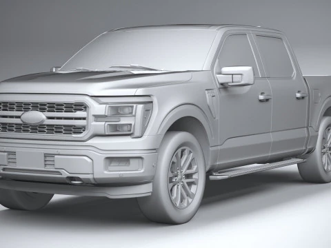 F-150 Regular 2024 3D Model