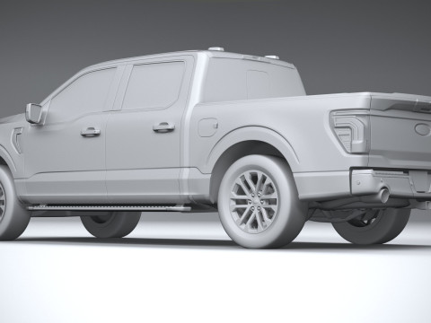 F-150 Regular 2024 3D Model