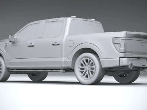 F-150 Regular 2024 3D Model