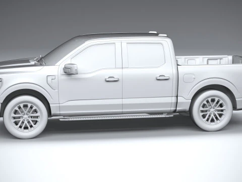 F-150 Regular 2024 3D Model