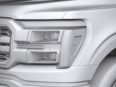 F-150 Regular 2024 3D Model