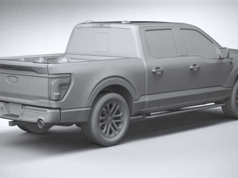 F-150 Regular 2024 3D Model