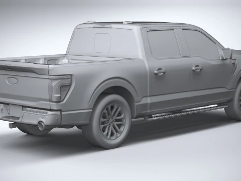 F-150 Regular 2024 3D Model