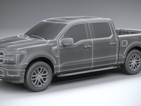 F-150 Regular 2024 3D Model