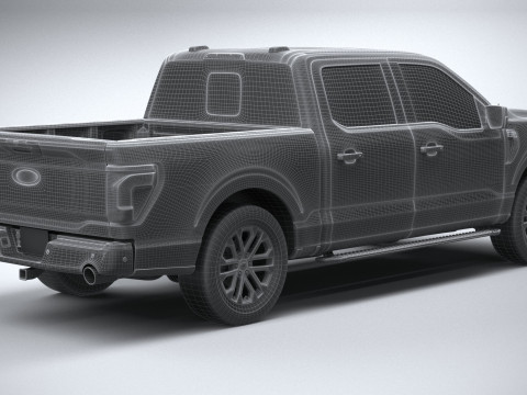 F-150 Regular 2024 3D Model