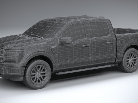 F-150 Regular 2024 3D Model