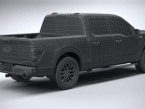 F-150 Regular 2024 3D Model