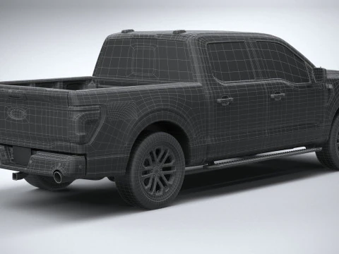 F-150 Regular 2024 3D Model