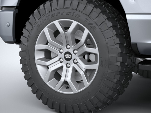 F-150 Tremor 2021 3D 模型