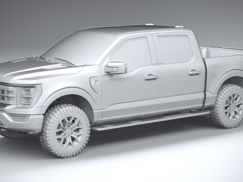 F-150 Tremor 2021 3D 模型