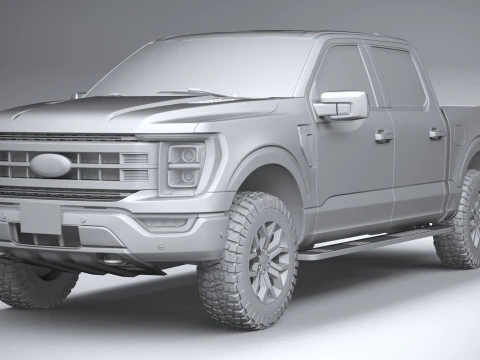 F-150 Tremor 2021 3D Model