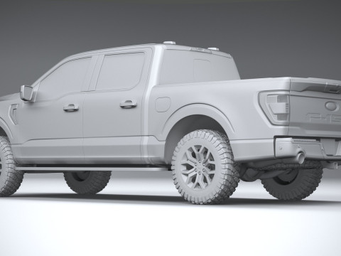 F-150 Tremor 2021 3D 模型