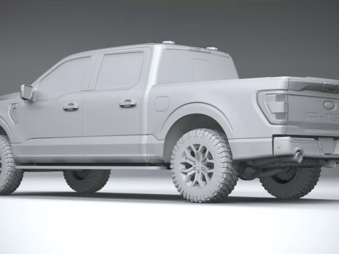 F-150 Tremor 2021 3D Model