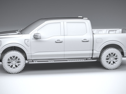 F-150 Tremor 2021 3D 模型