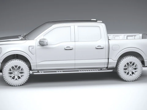 F-150 Tremor 2021 3D Model