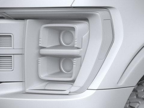F-150 Tremor 2021 3D 模型
