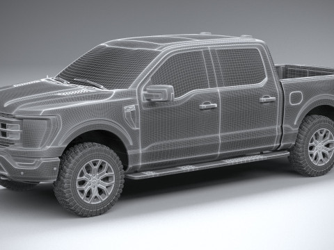 F-150 Tremor 2021 3D 模型