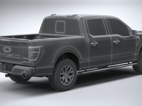 F-150 Tremor 2021 3D 模型