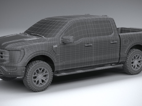 F-150 Tremor 2021 3D 模型