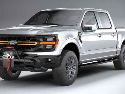 F-150 Tremor 2024 3D Model