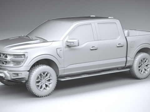 F-150 Tremor 2024 3D Model