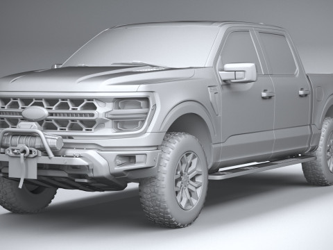 F-150 Tremor 2024 3D Model