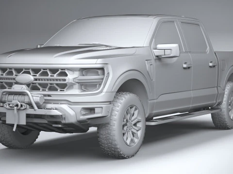 F-150 Tremor 2024 3D Model