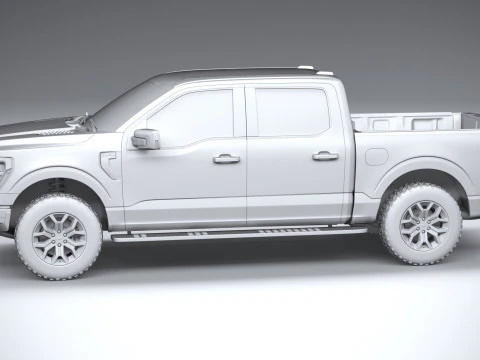 F-150 Tremor 2024 3D Model