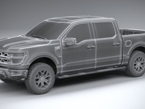 F-150 Tremor 2024 3D Model